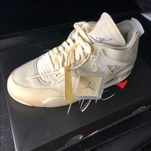 OFF WHITE X AIR JORDAN 4 *VERIFIED SELLER*